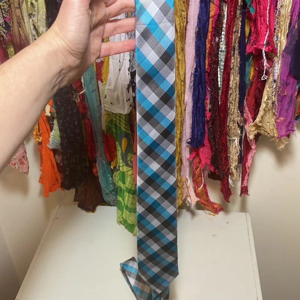 J. Ferrar Checkered Tie